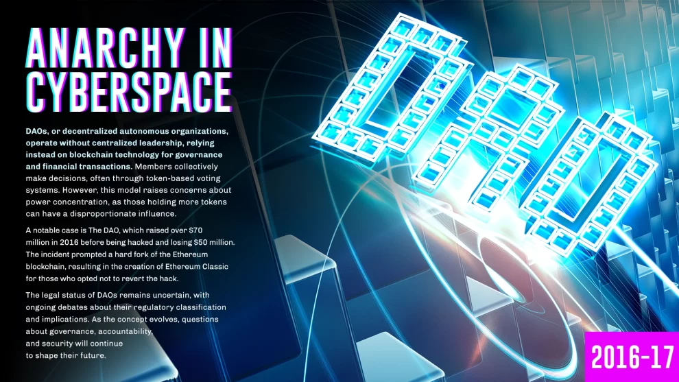 Presentation Slide: Key Moments in Cryptocurrency History by Nigel Pennington