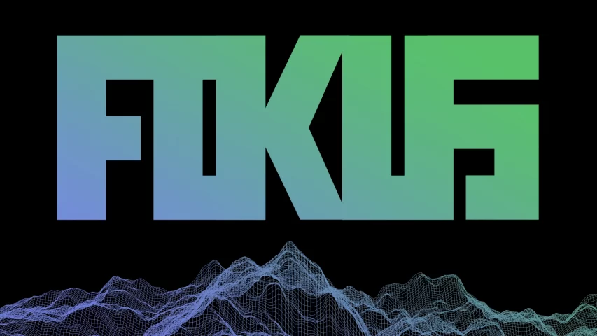 Fokus electronic music club night logo by Nigel Pennington