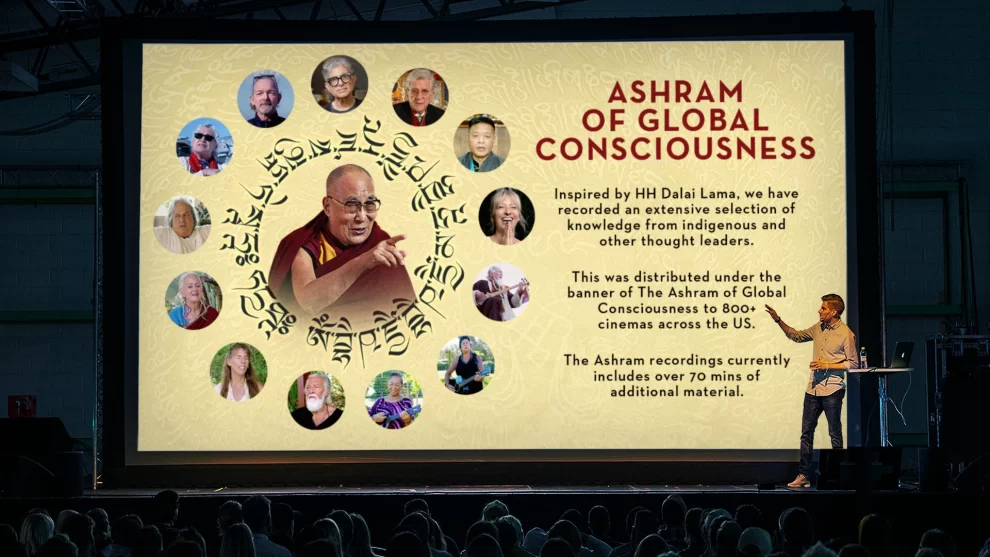 Presentation visual for Never Forget Tibet project