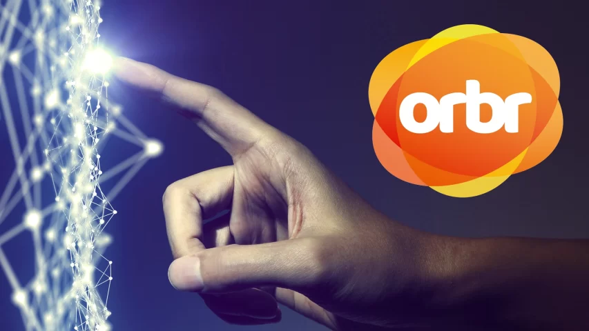 Orbr crypto staking and blockchain validation logo by Nigel Pennington