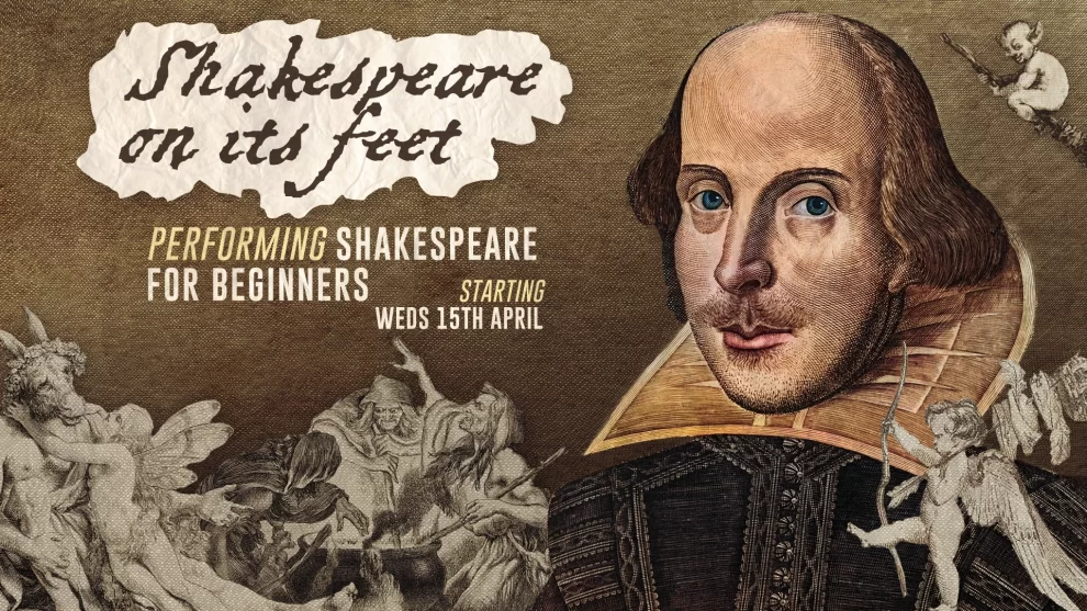 Visual artwork for Shakespeare on Its Feet performance project by Nigel Pennington